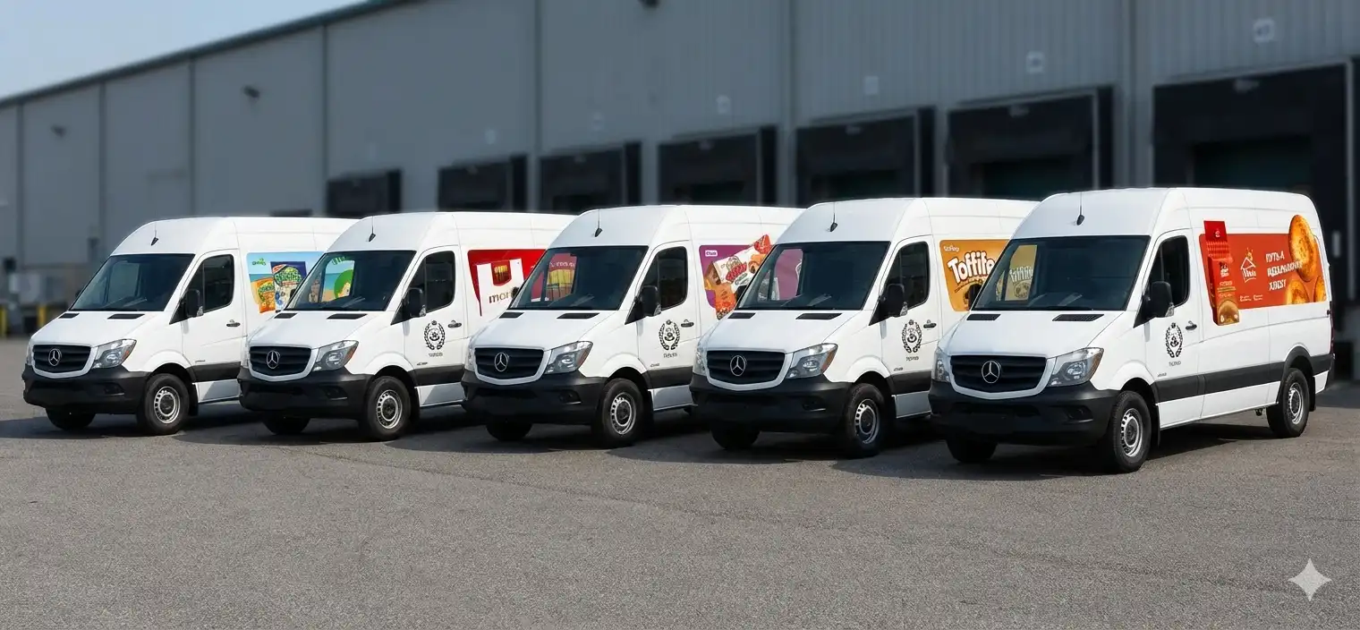 Logistics delivery fleet